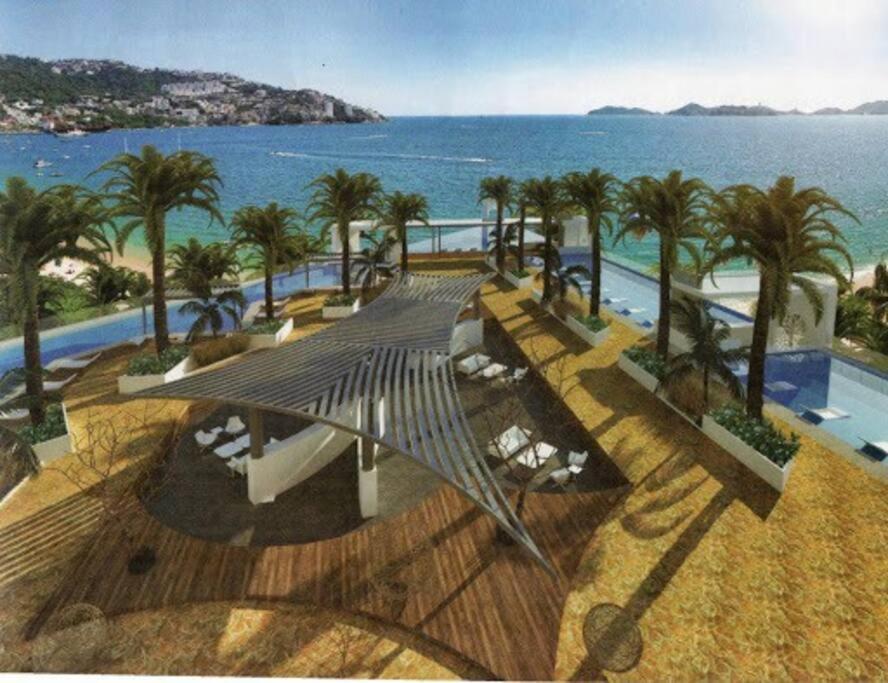 Departamento En Acapulco Con Inmejorable Vista Apartman Kültér fotó